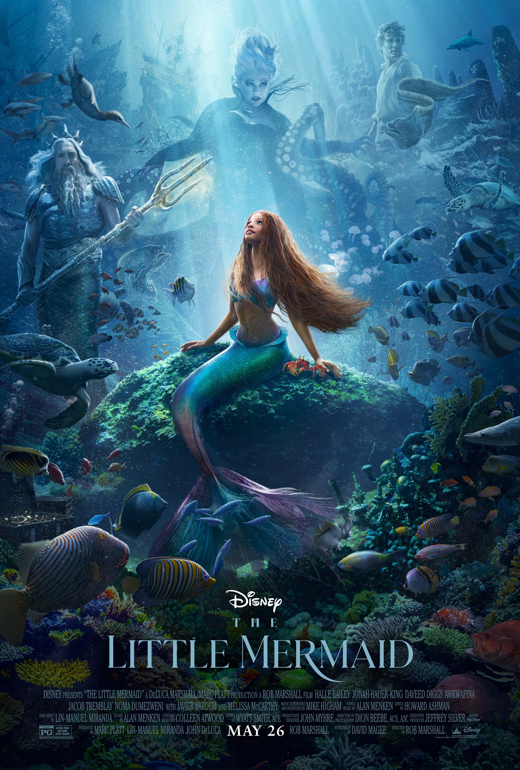 the little mermaid live action movie poster