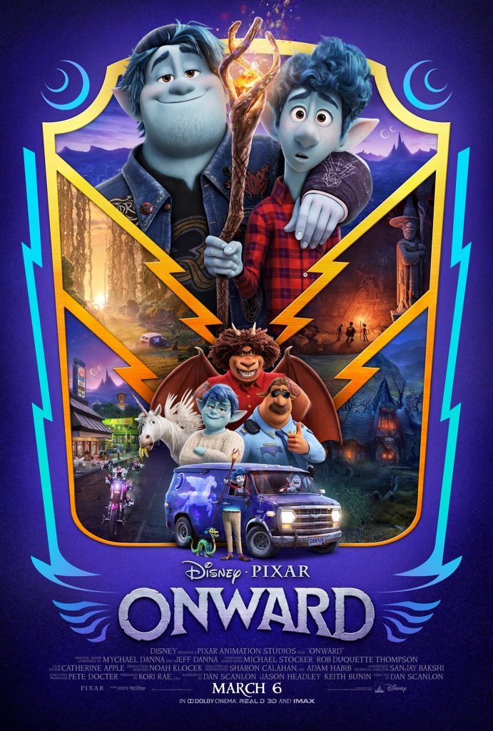new pixar onward movie poster