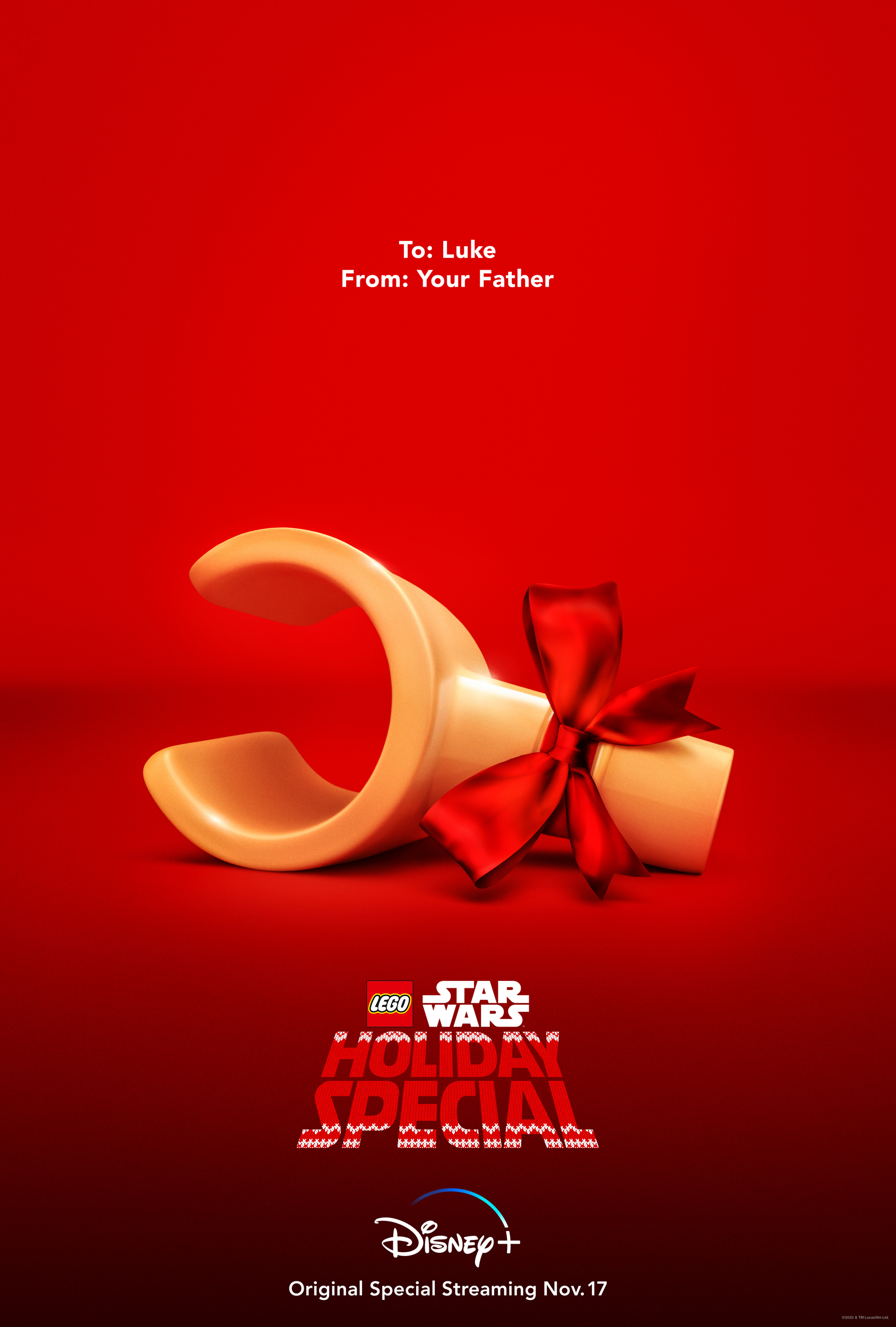 lego star wars holiday special disney plus teaser poster