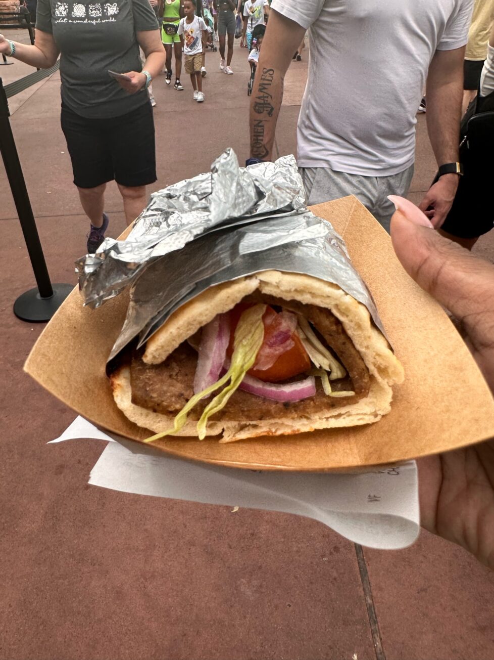 2023 epcot food and wine festival greece gyro